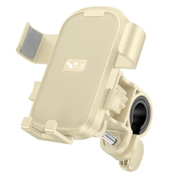 Ultra - Stable Universal Bike and Motorcycle Phone Mount Holder (Yellow)