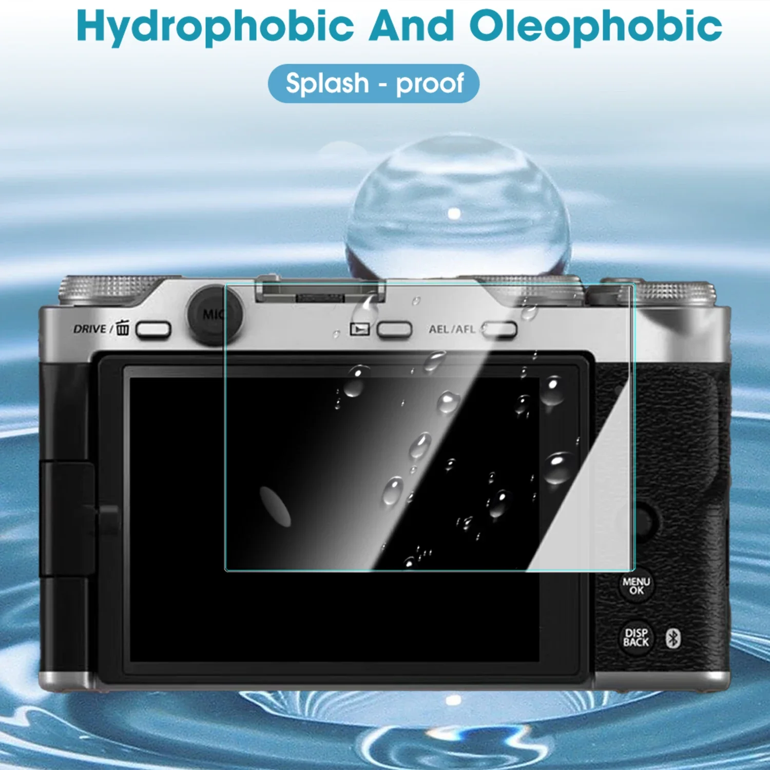 LCD Screen Protector Tempered Glass For FUJIFILM X-M5 Hardness Protective Film Anti Scratch Cover For FUJIFILM X-M5 HD Films