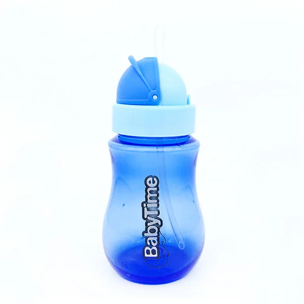 Blue Color Straw Cup