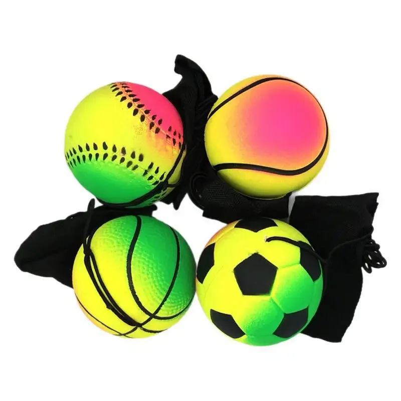 Magic Bounce Fitness Ball For Elderly Outdoor Sports Yoga Ball Exercise Reaction Speed Quick Hand Reflex Training Tool