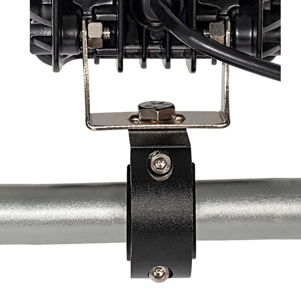 Tube Clamp Kit Aluminum Alloy Head Light Lamp Holder Support Motorcycle Headlight Spotlight Mount Bracket Motorcycle Accessories