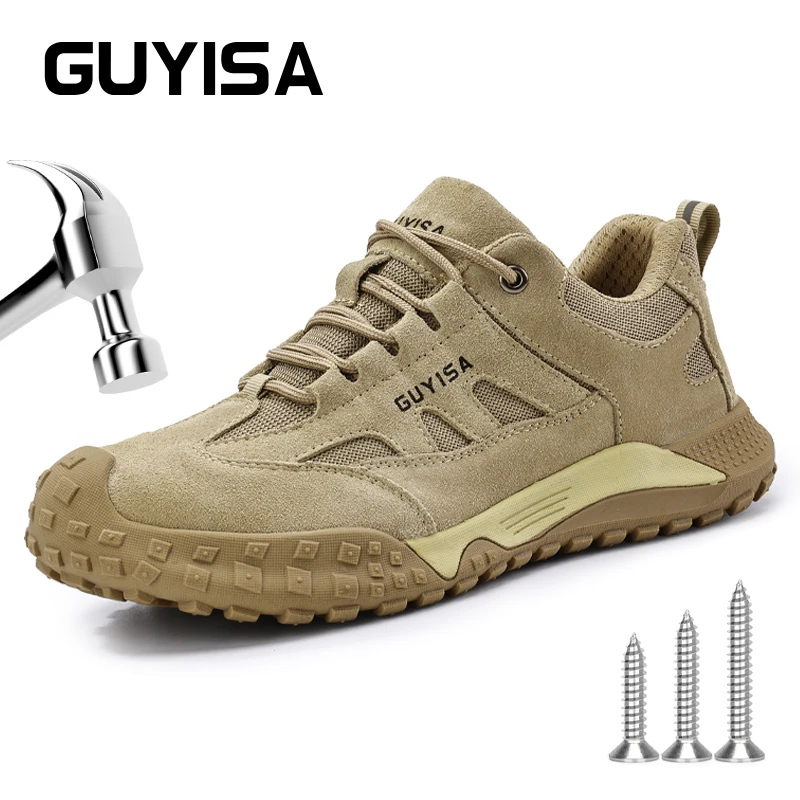 Защитные мужские ботинки с стальным носком, размер 37-46 Защитные мужские ботинки с стальным носком, размер 37-46