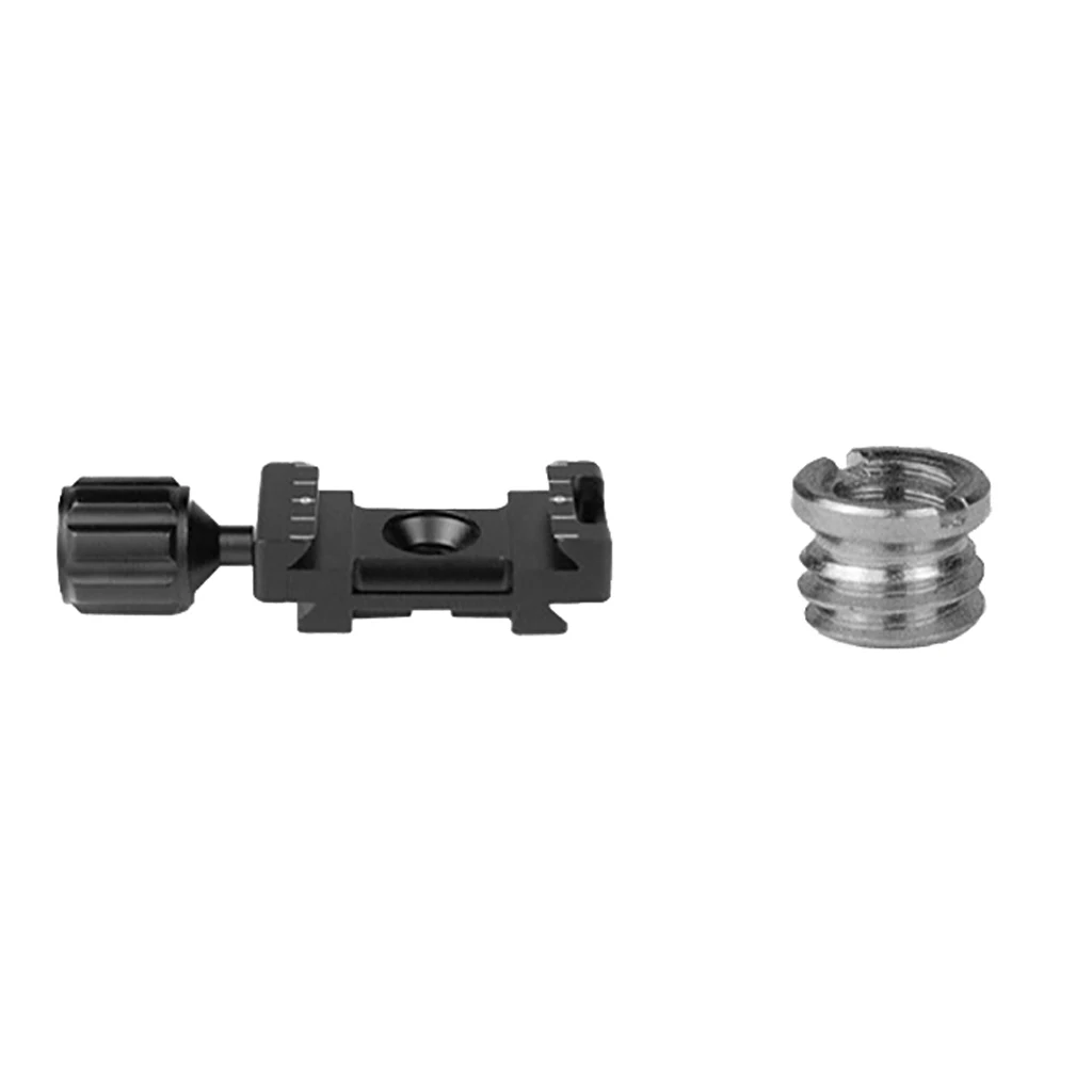 Tripod mount adapter Portable 25mm CNC Anti-Slip Quick Release Clamp