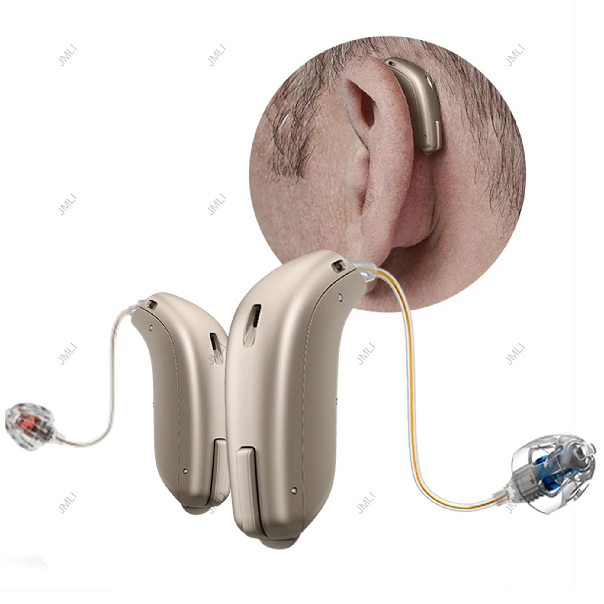 Oticon Jet 2 miniRITE miniRITE hearing aids 48Channel Programmable Digital Mobile Phone Remote Adjust Hearing Care Aid