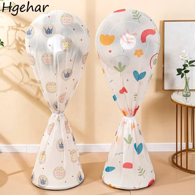 Electric Fan Covers Universal Dust-proof Moisture-proof Household Modern Protective Fancover All-inclusive Printed Washable New