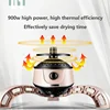 220V 900W Portable Electric Clothes Dryer Portable Travel Mini Shoes Dryer Machine Dryer For Apartments Electric Clothes Drying 3