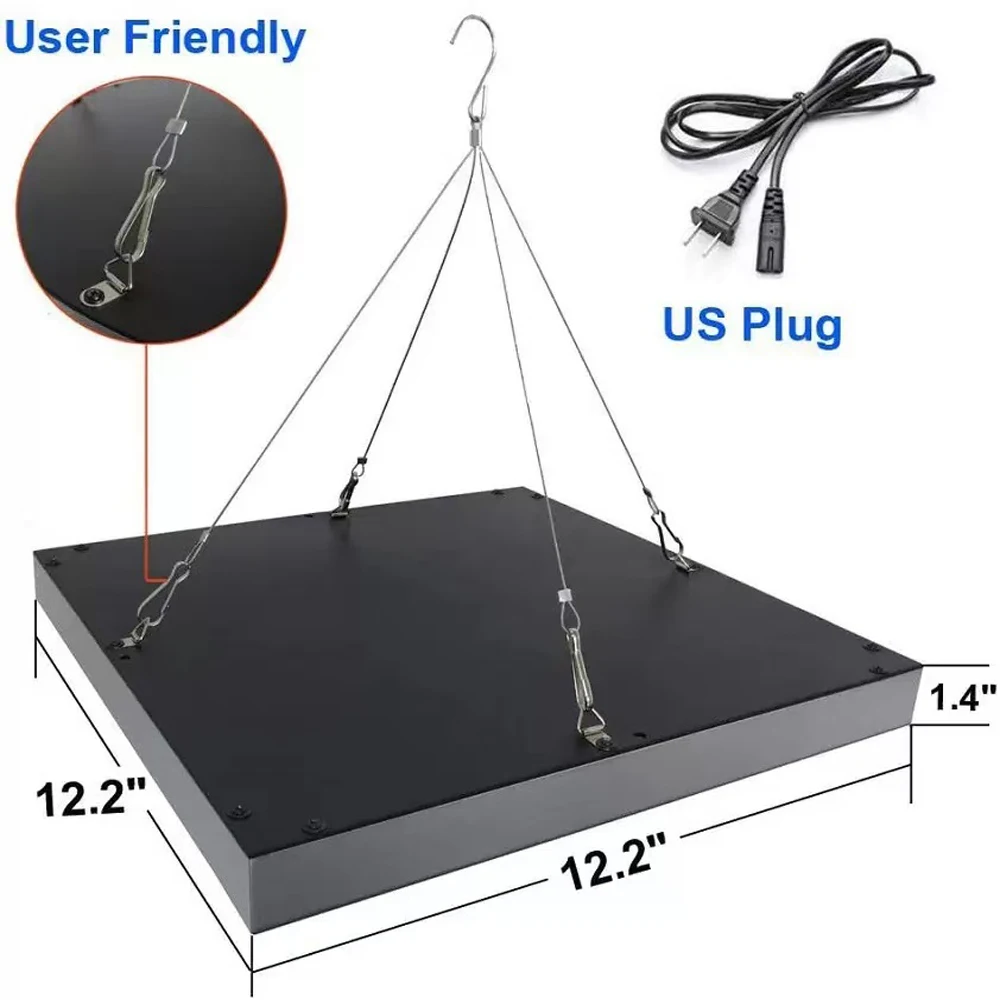 Ultraviolet Tanning Lamp 45W Tripod Solarium Lamp for Tanning Body 225leds Blue Light Wavelength 460nm & 480nm Skin care