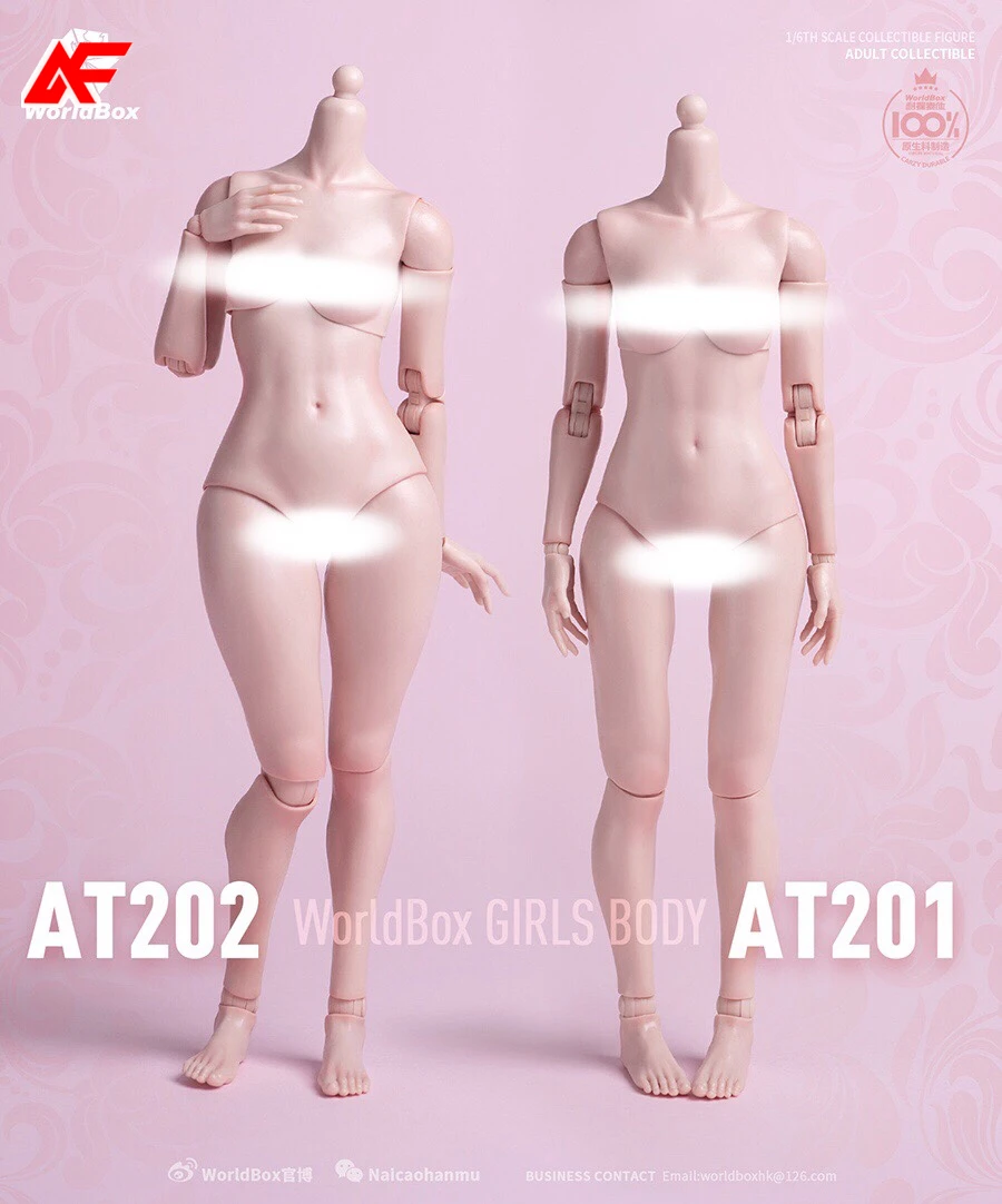WorldBox AT201 AT202 AT203 1/6 Scale Female Super Flexible
