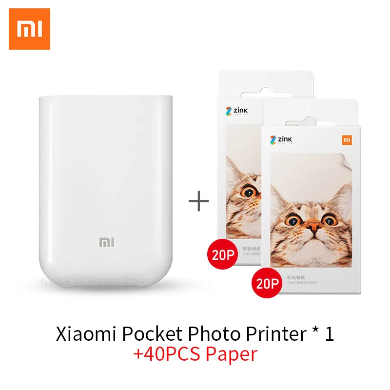  Xiaomi mijia AR Printer 300 dpi Portable Photo Mini