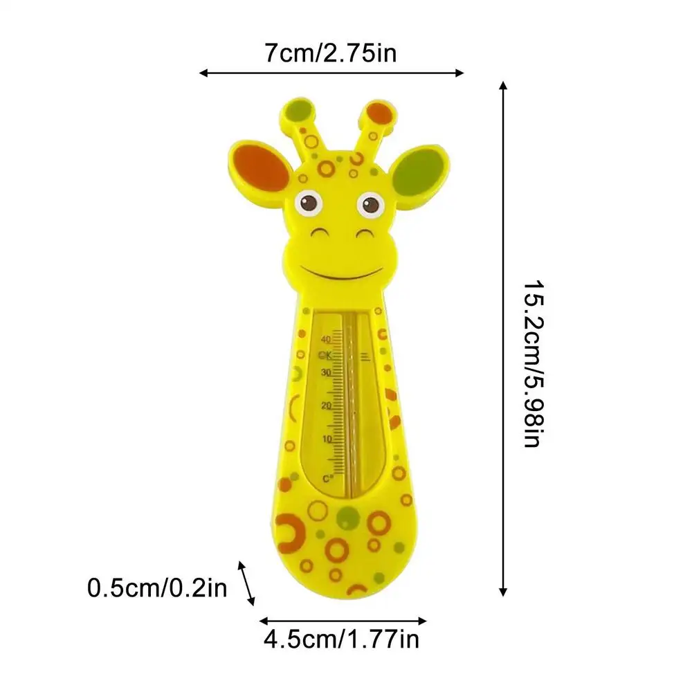 Description Picture 6 of itemLovely Bath Thermometer Giraffe Baby Tub Thermometer Bath Tub Thermometer Floating Toy Thermometer For Baby Shower Tools
