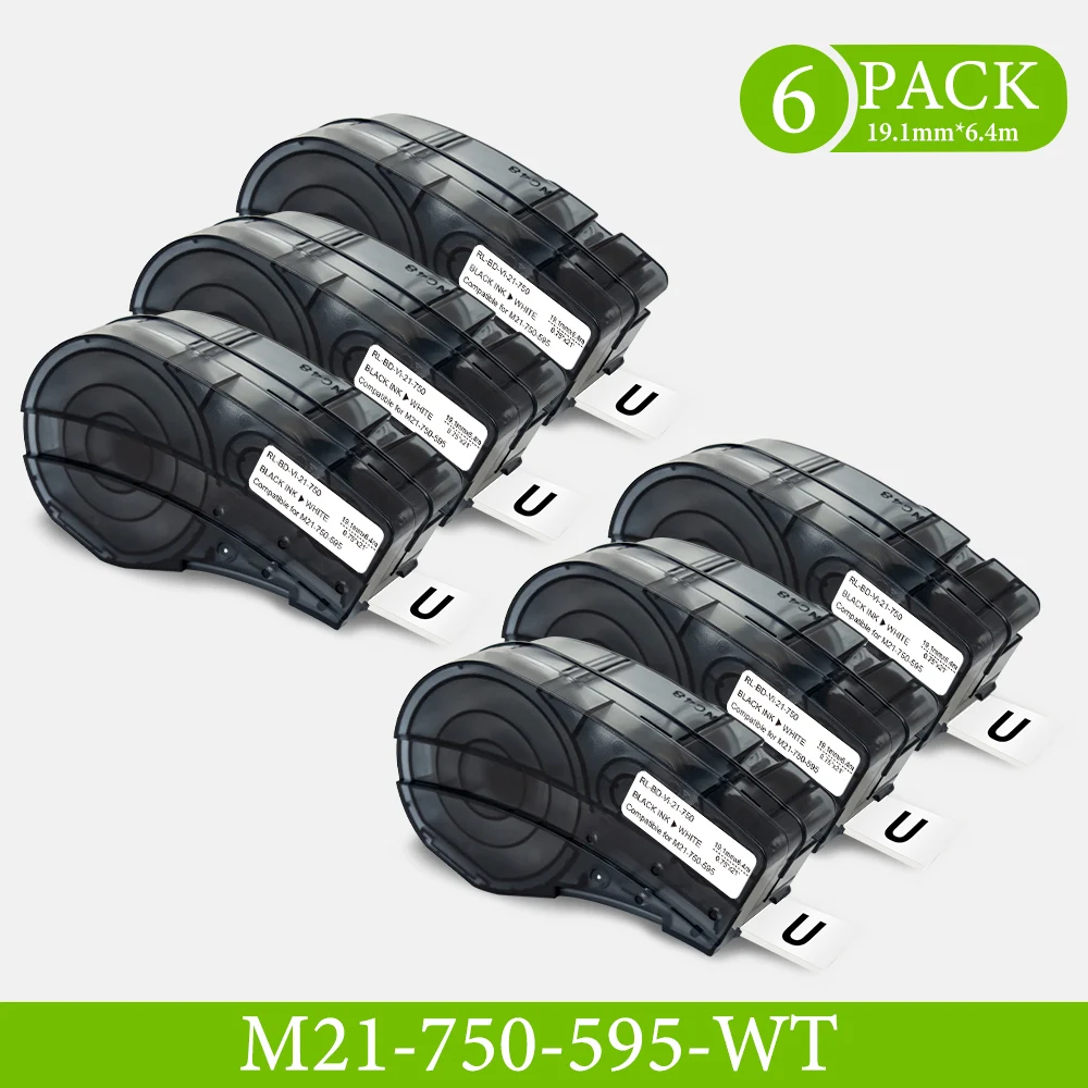 Paquete De 1 Unidad Compatible Con Brady M21-750-595 Bmp21-l | Cuotas - Foto 10