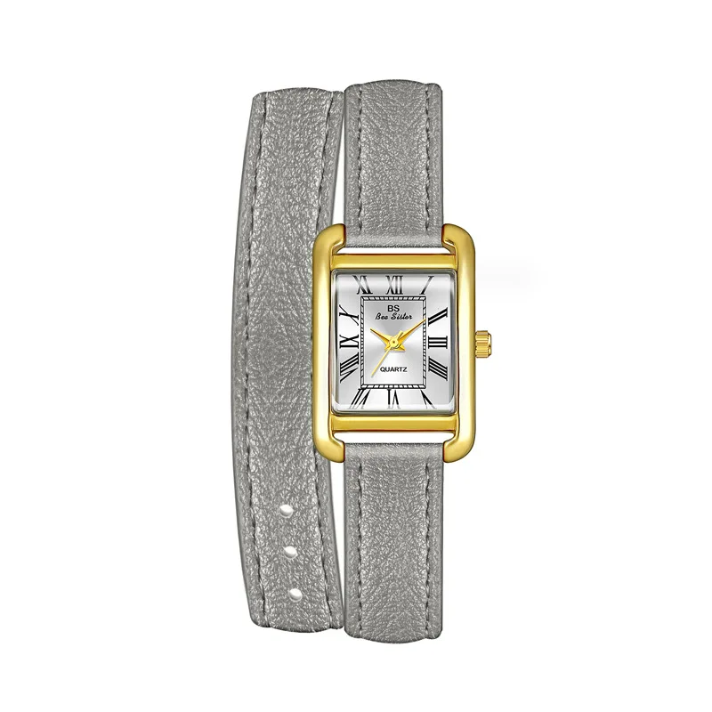1 pezzo Orologio al quarzo con puntatore quadrato donne d'epoca numero romano , per quotidiano spostamenti | SHEIN ALIA