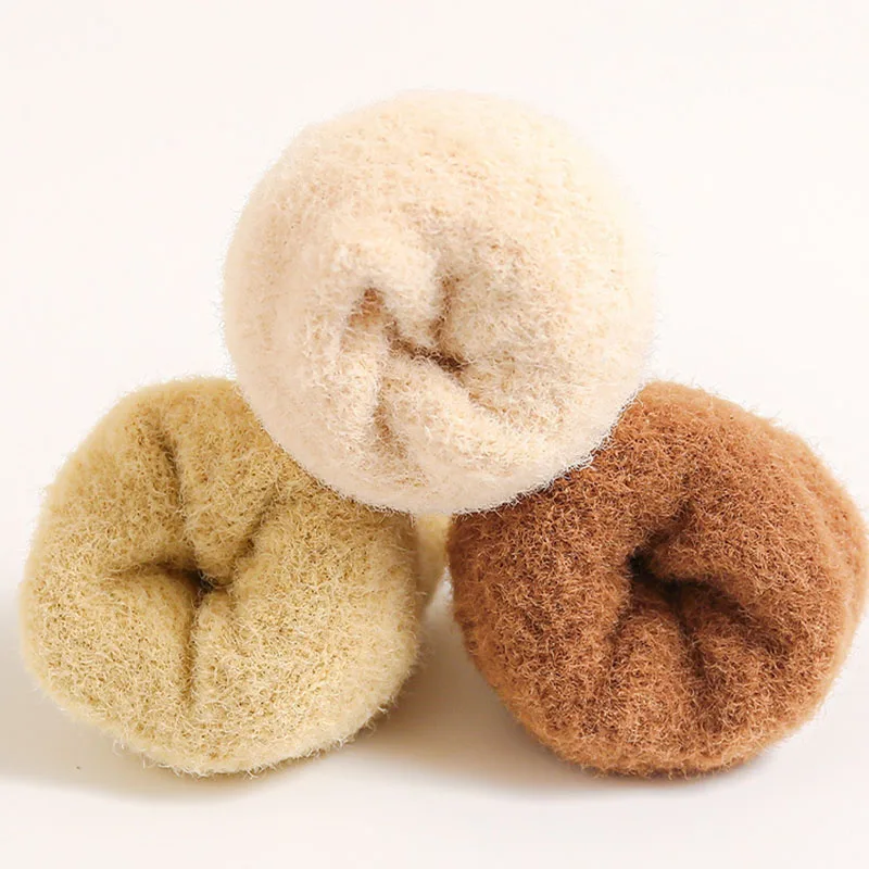 Girls Fleece Padded Tube Socks for Autumn Winter