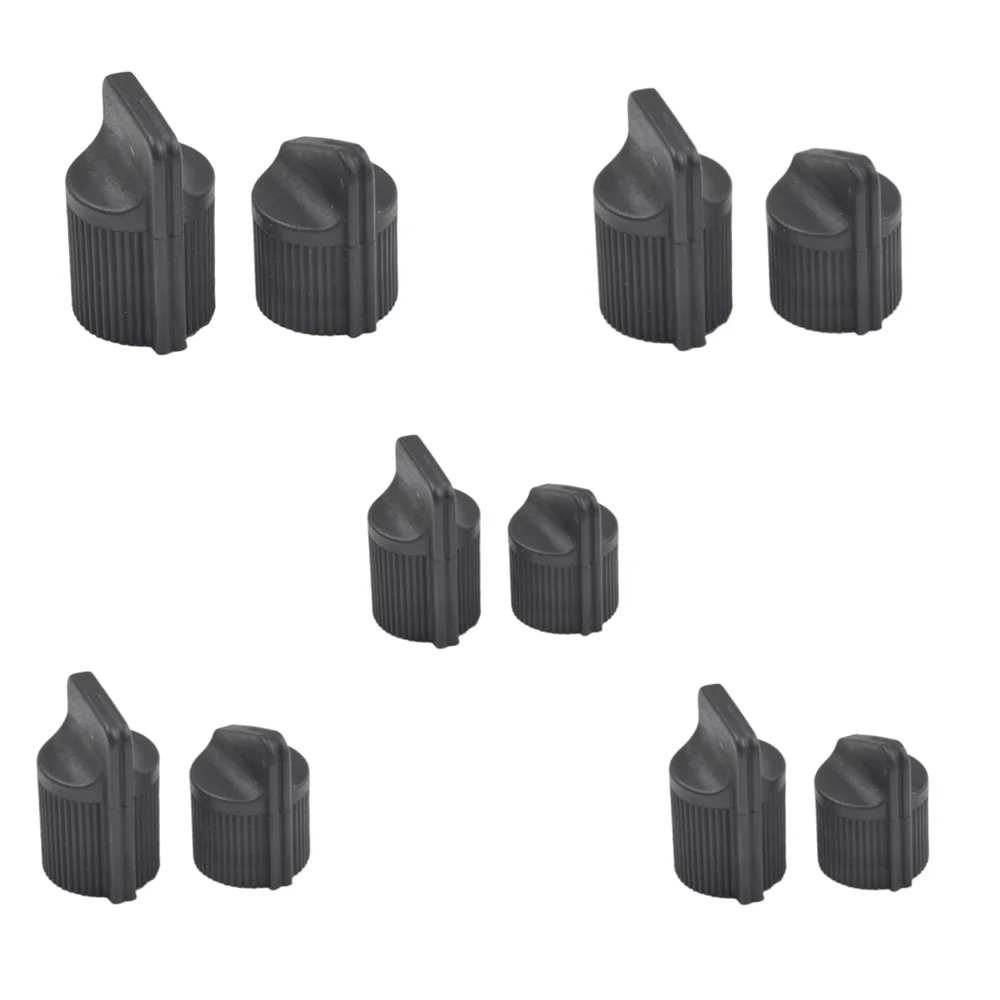 5Pairs/Lot Walkie Talkie Volume Knob & Channel Control Set For Saber I IE II III Two Ways Radio Accessories