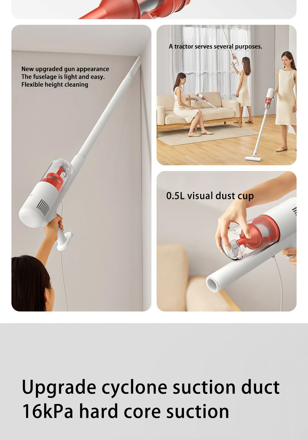 XIAOMI MIJIA Wireless Vacuum Cleaner 2 description image 3