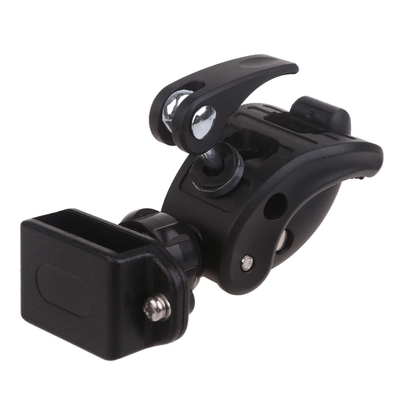 

Motorcycle Walkie Talkie Mount, Bike Two Way Radio Holder, Quick Install Handlebar Clip for Bicycles Scooter 594A