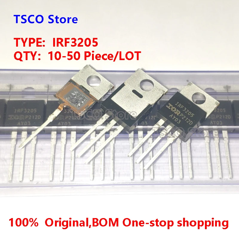IRF3205 IRF3205PBF 55V 110A 10piece mosfet transistor