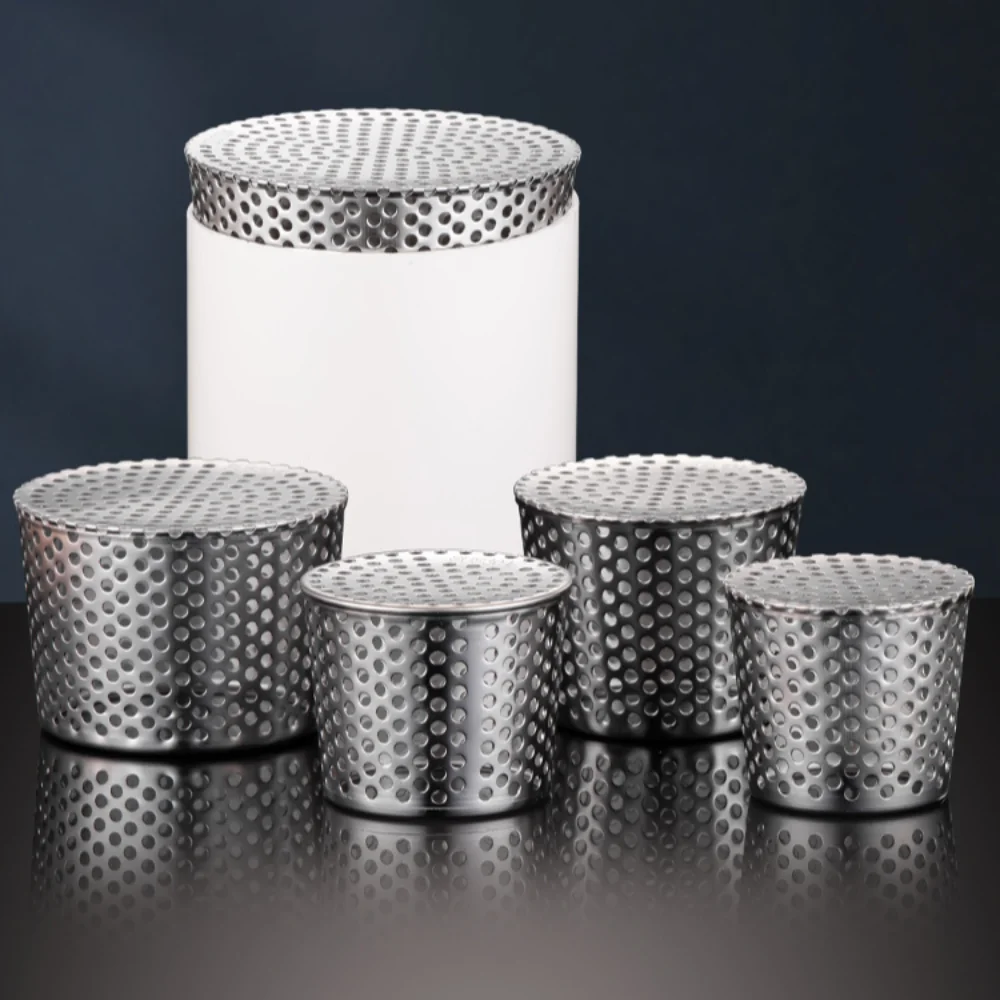 Drain Filter Floor Drain Filter Drain Strainer Floor Sink Strainer Stainless Steel Rooftop Floor Drain Cover Anti Rodent Anti Blocking Outer Side Filter Screen Roof Cover Anti-Clog Rain Pipe Cap