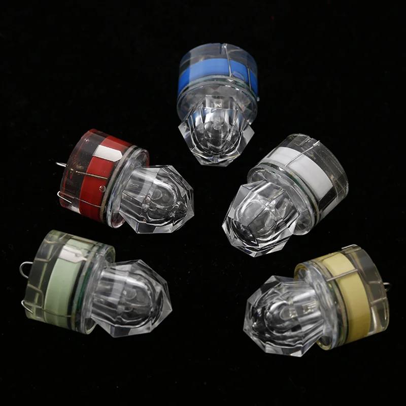 LED fishing light underwater deep projection light waterproof diamond tube underwater color fishing lure 1