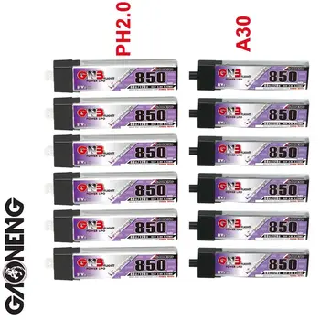 GAONENG GNB 3.8V HV 850mAh 1S 60C/120C 4.35V Lipo Battery With A30 /Ph2.0 Plug Connector For RC Quadcopter FPV Drone DIY Parts 1