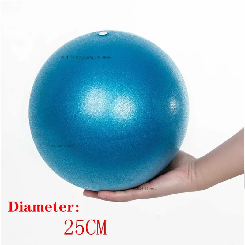 25cm Mini Yoga Ball Fitness Pilates Reduce Fat Ball Thick Explosion-proof PVC Non Slip Gym Home Training Workout Exercise