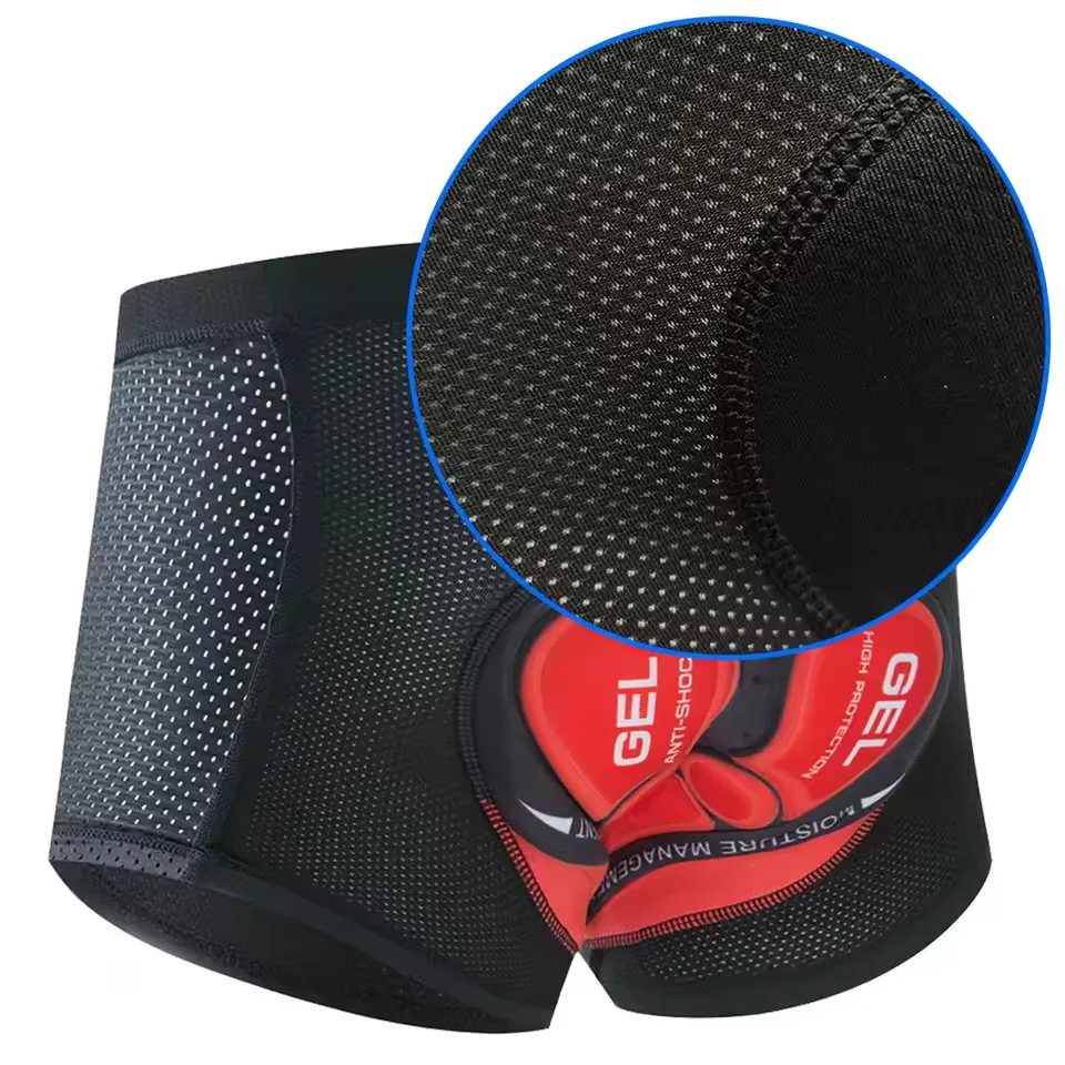 2025 Newest Breathable Outdoors Cycling Shorts Gel Pad Shockproof Mesh MTB Bike Shorts Road Bicycle Underwear Man Women Shorts