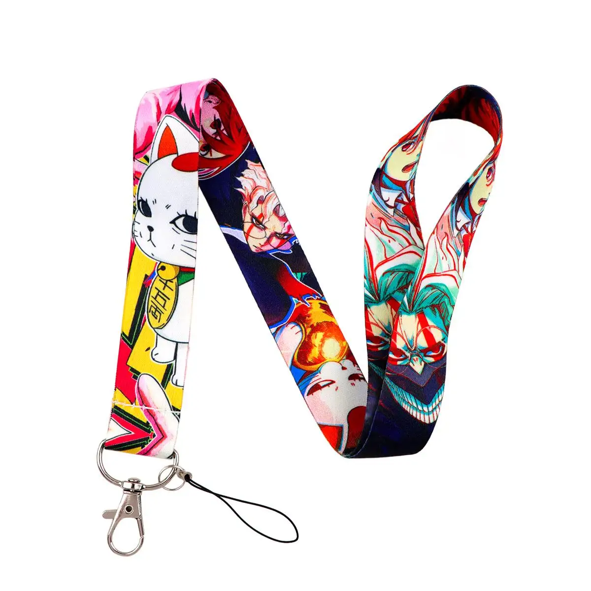 Anime-Inspired Lanyard for ID Badges and Keyrings – Stylish Neck Strap Accessory
