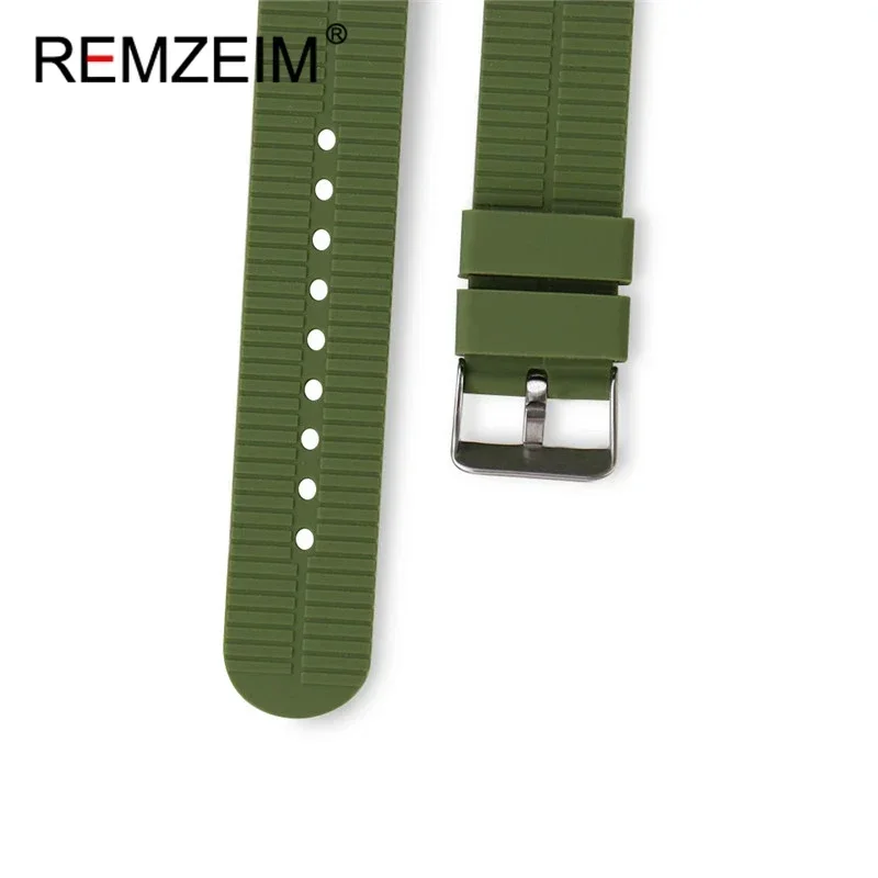 Premium Silicone Quick Release Watch Strap - Durable Replacement Band in Multiple Sizes