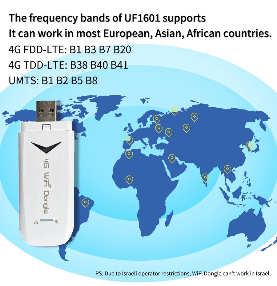 Wiflyer wifi usb 4g modem hotspot dongle