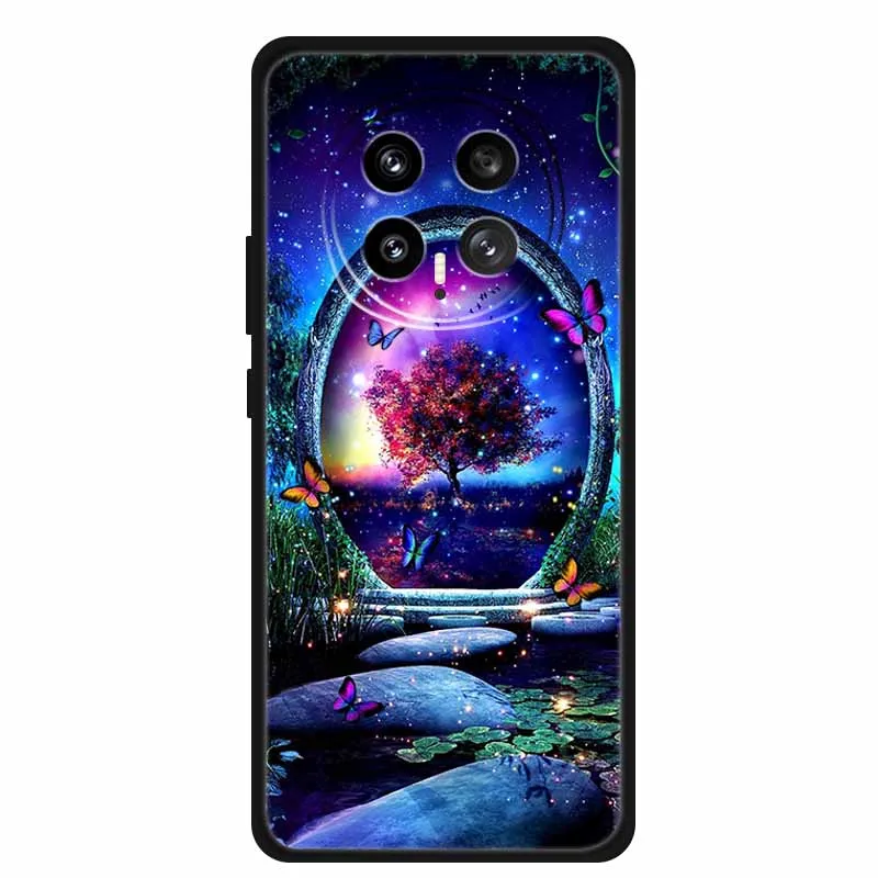Shockproof Black Silicone Phone Case - Soft and Durable Back Cover