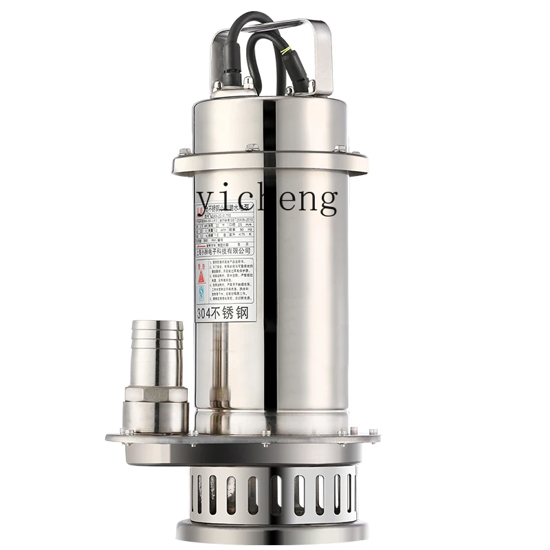 

Zk Stainless Steel Submersible Pump Household Sewage Pump 380V Industrial Corrosion Resistant Acid and Alkali Pump