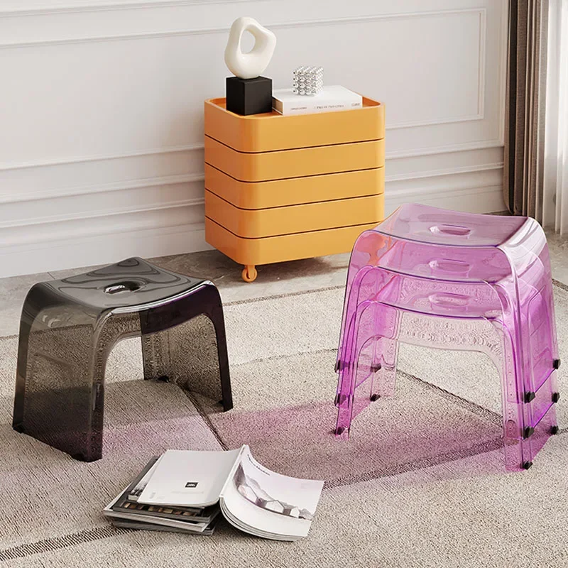 Acrylic Party Plastic Accent Chair Nordic Modern Relax Vanity Outdoor Chair Transparent Fauteuils De Salon Outdoor Furniture