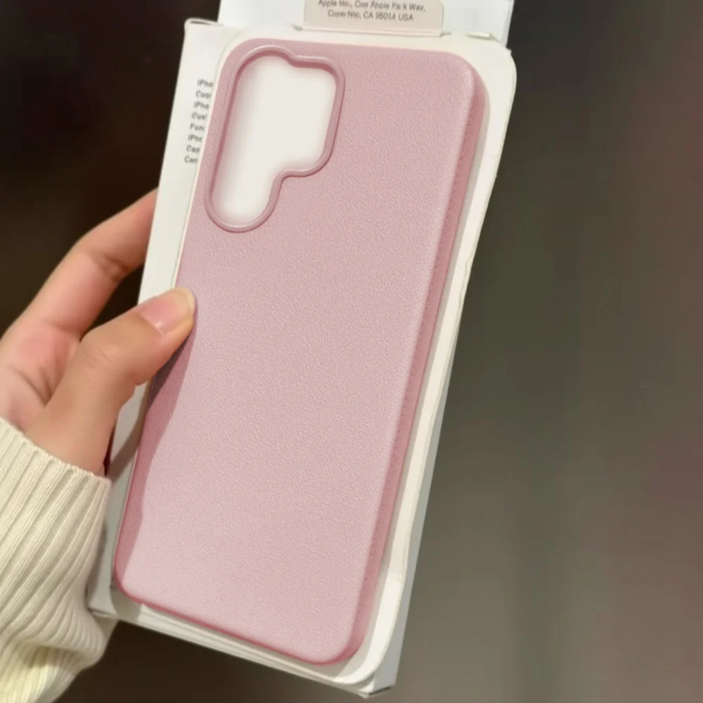 Premium Soft Silicone Leather Shockproof Phone Case Cover