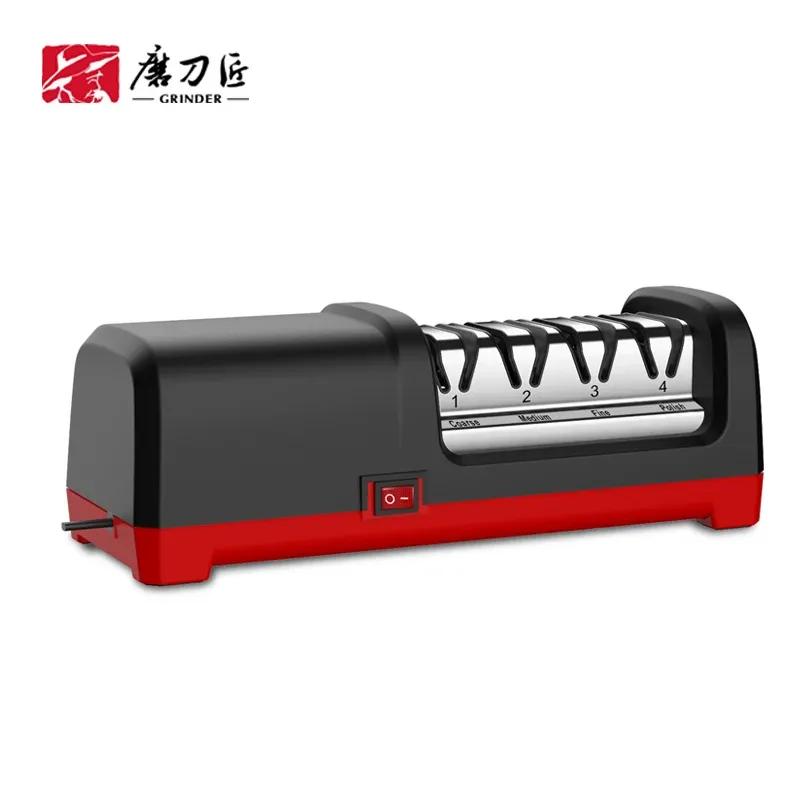 TAIDEA  Professional Electric Knife Sharpener EU PLUG Grit 360/600/1000# and Polishing Sharpening Stone GrindStone Power18W