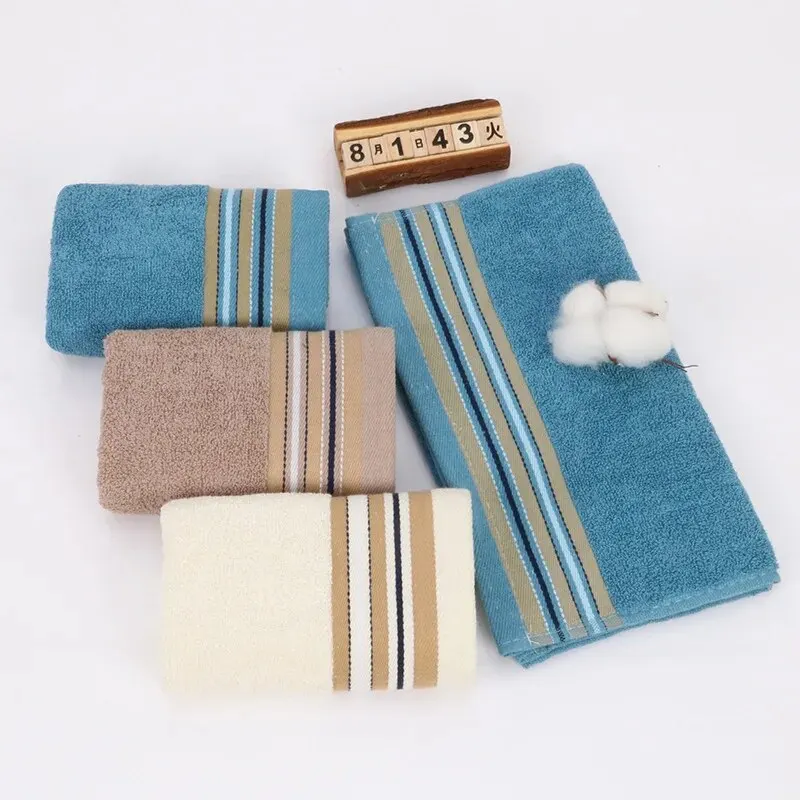 Cotton Towel Thickened Absorbent Towel Quick Absorbent Soft Quick Dry Face Bathroom Hotel Travel Supply 2pcs thickened towel,cotton towel,face towel