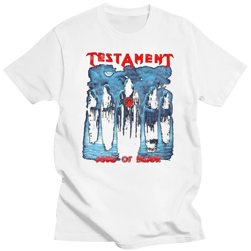 Testament Souls of Black Tshirt Tee Shirt Hipster Harajuku Brand