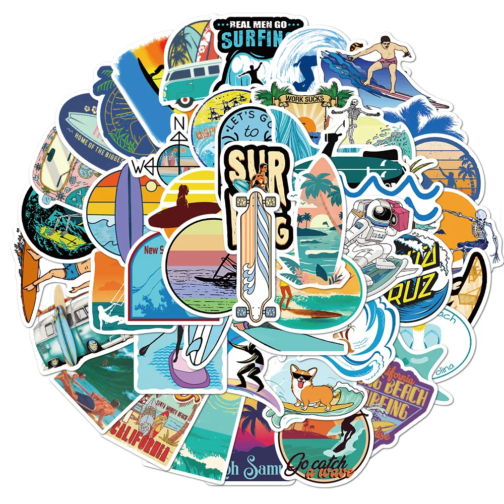 Imperme-vel-Surf-Adesivos-Adesivo-Surf-Praia-DIY-Prancha-de-Surf ...