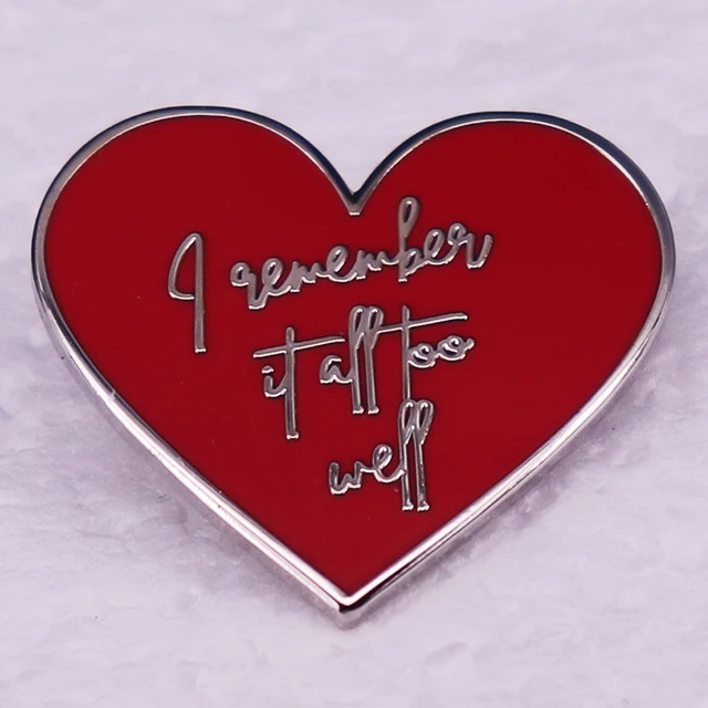 Taylor Swift Valentine's Day Pins for Women