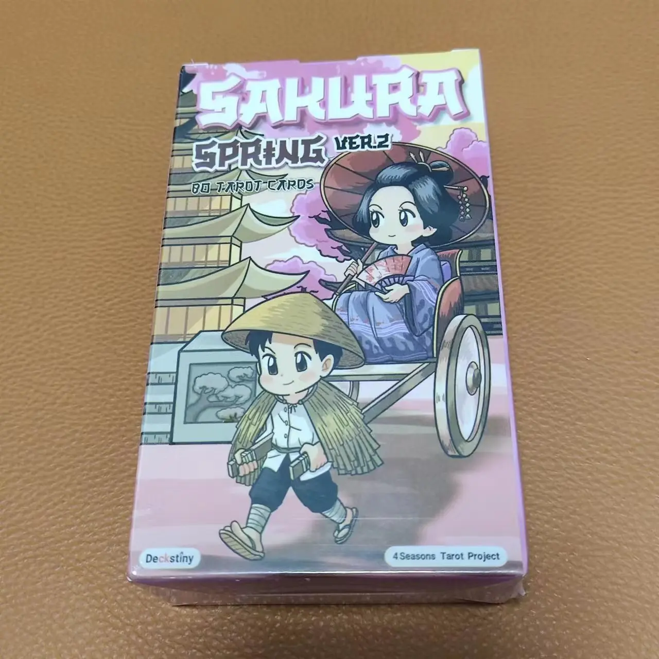 さくら-春のタロット,79個セット,12x7cm, ver.2 - AliExpress