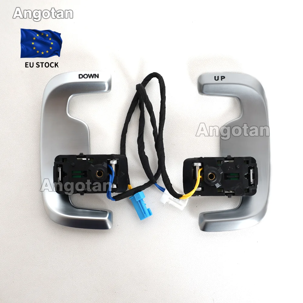 Upgrade Pearl Chrome Finish Silver Paddle Shifters for Mercedes Amg E ...