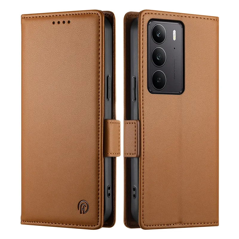 Luxury Flip Leather Wallet Phone Cover - Protective Shell Case