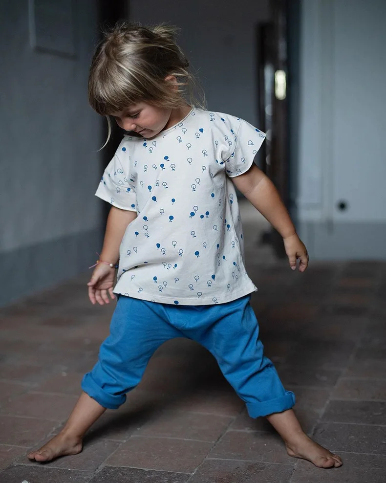 Kids T Shirts New Summer Babyclic Brand Design Boys Girls Fashion Print Short Sleeve Tops Tees Baby Toddler Cotton T Shirts