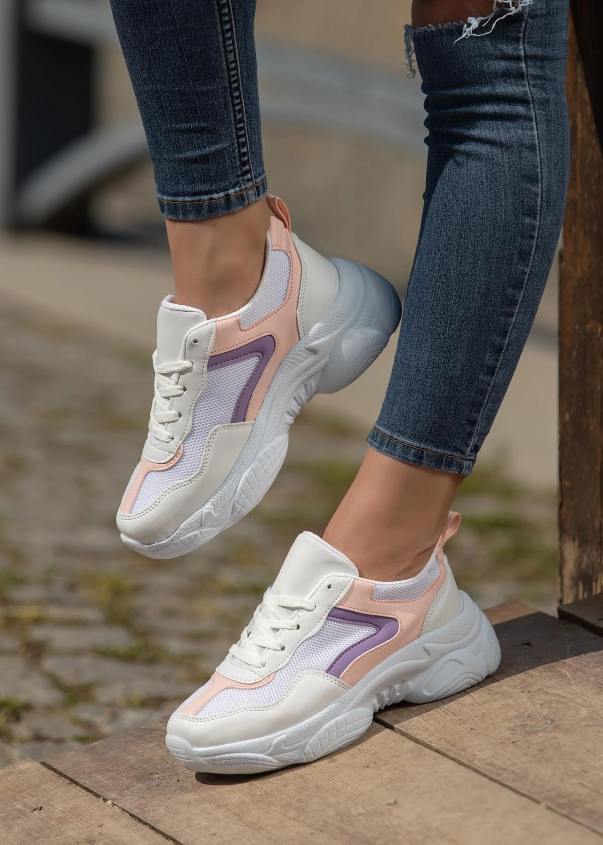2022 Sneaker da donna Walking Running scarpe sportive Casual comode per le  donne Jomox scarpe sportive in polvere bianca in polvere|Scarpe  vulcanizzate da donna| - AliExpress
