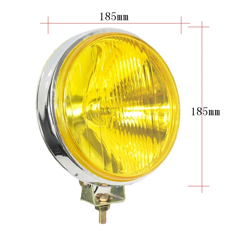 Kit 4 Spots LED Universels Chromés 12V - 12 LED Par Spot, 9W, 6000K Blanc, Pour Voiture/moto