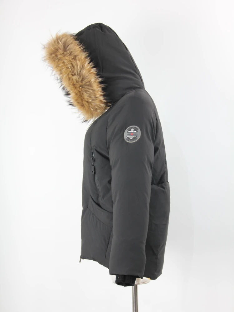 VERALBA Puffer Coat Fashionable Short Down Jacket With Fur Collar Thermal Band Super Hot Winter Women's Warm Vest Ladies 2022