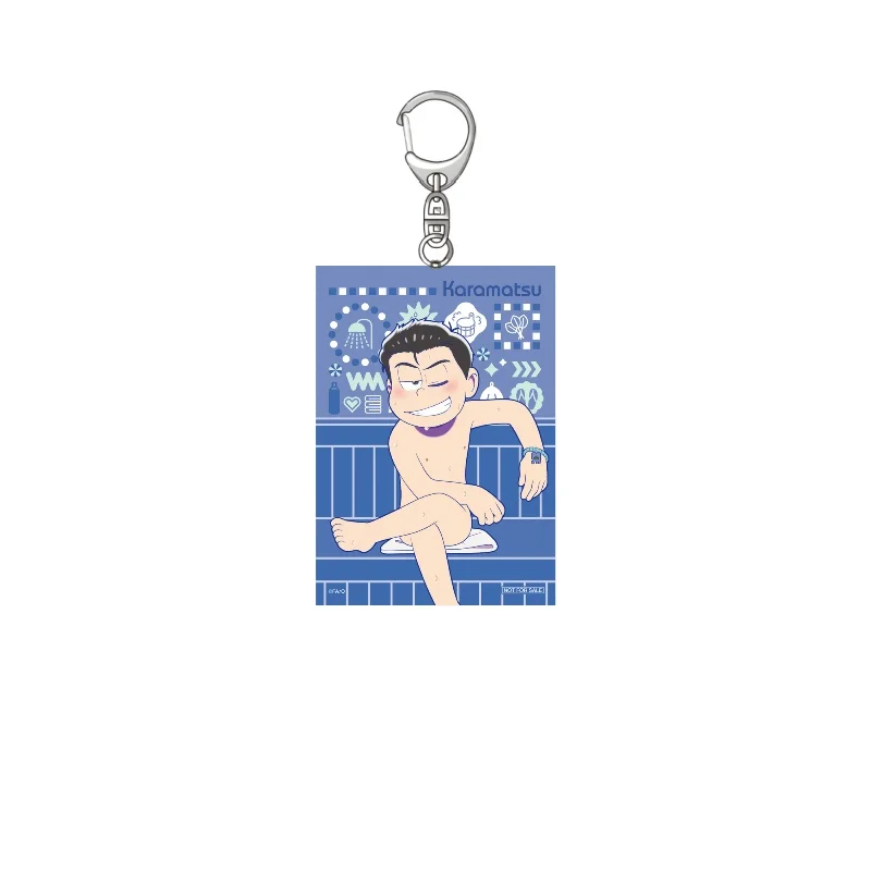 Anime Osomatsu-san Cartoon Figure Keychain and Bag Charm