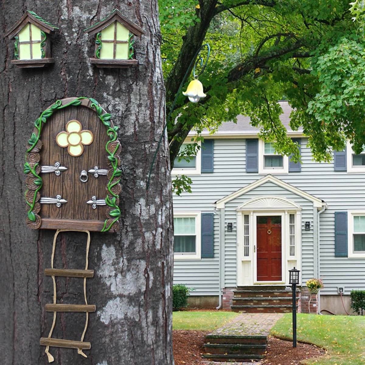 1 Set, Mini Fairy Tale Door Decorations 1