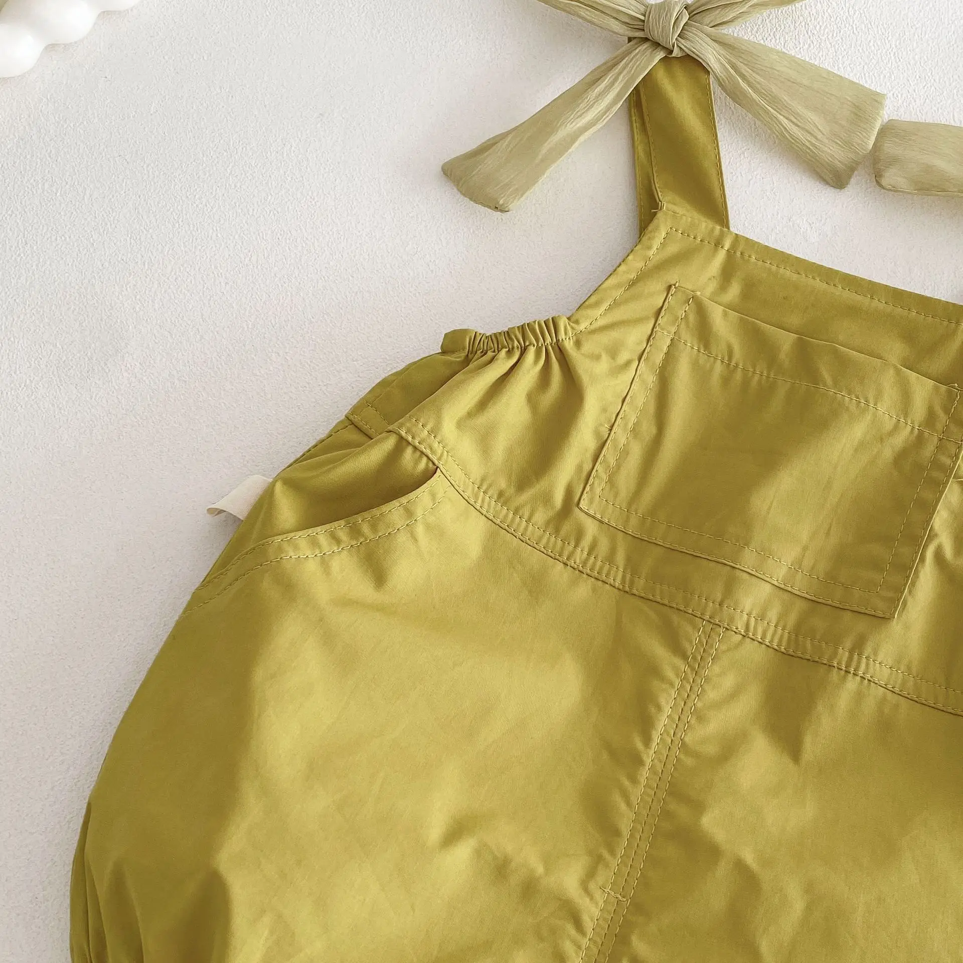 Girls’ Summer Bow Strap Shorts 5