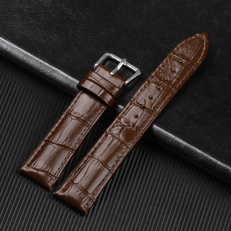 Premium Genuine Leather Universal Watchband