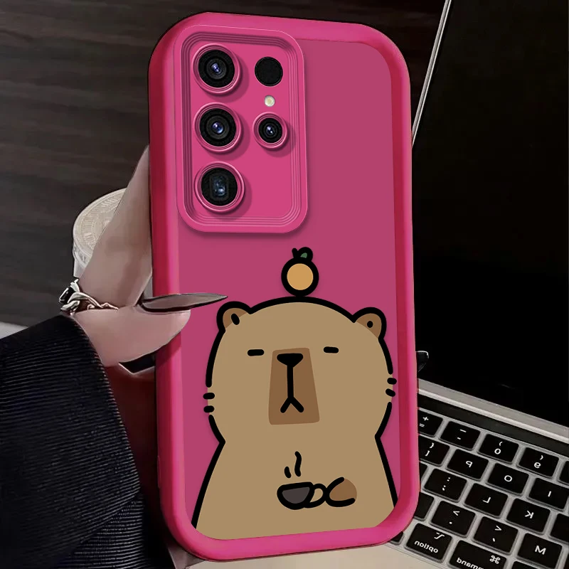 Adorable Capybara Design Phone Case